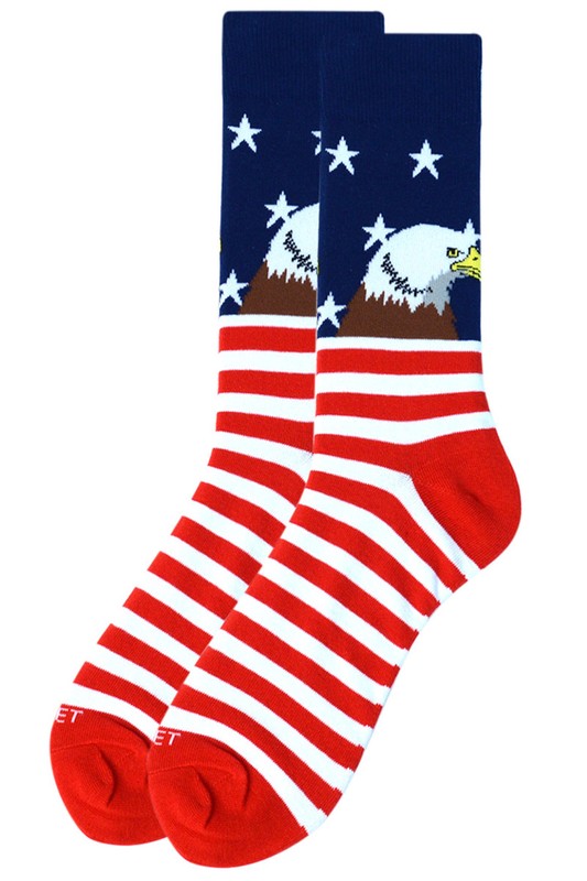 Men's USA Flag/Eagle Socks