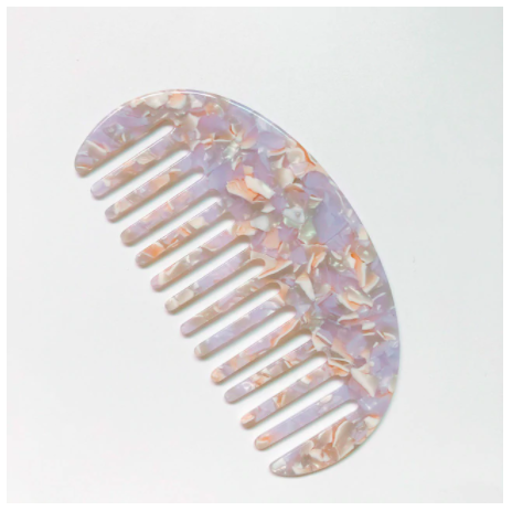 Curved Comb - Miami Purple