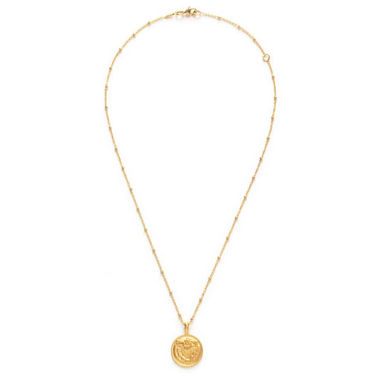 Mexican Folk Heart Necklace