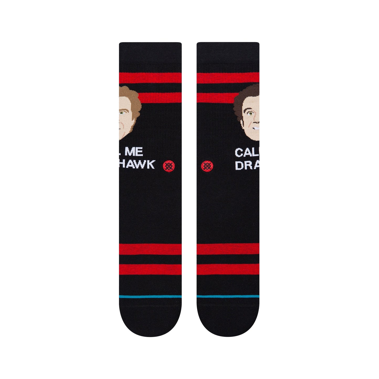 Best Friends Crew Socks - Red - LG