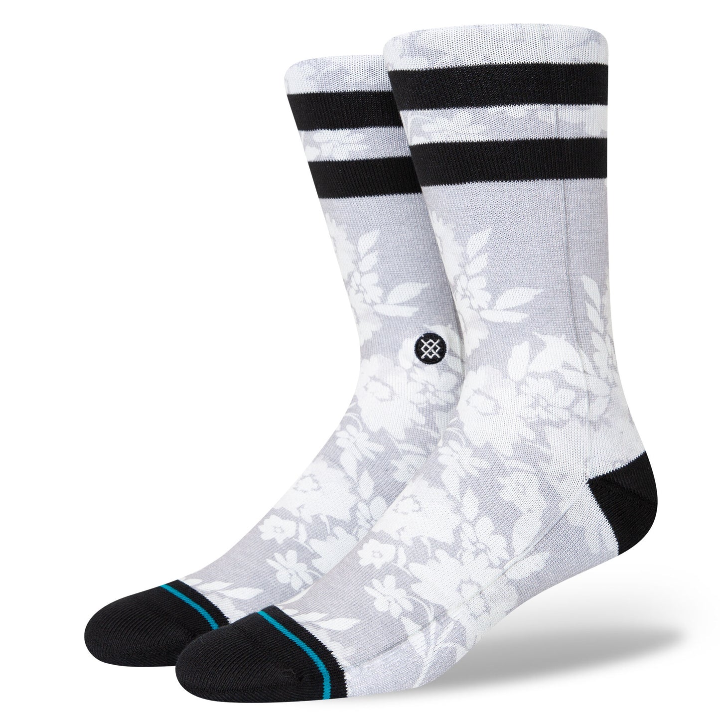 Final Sale - Prado Crew Socks - Grey - LG