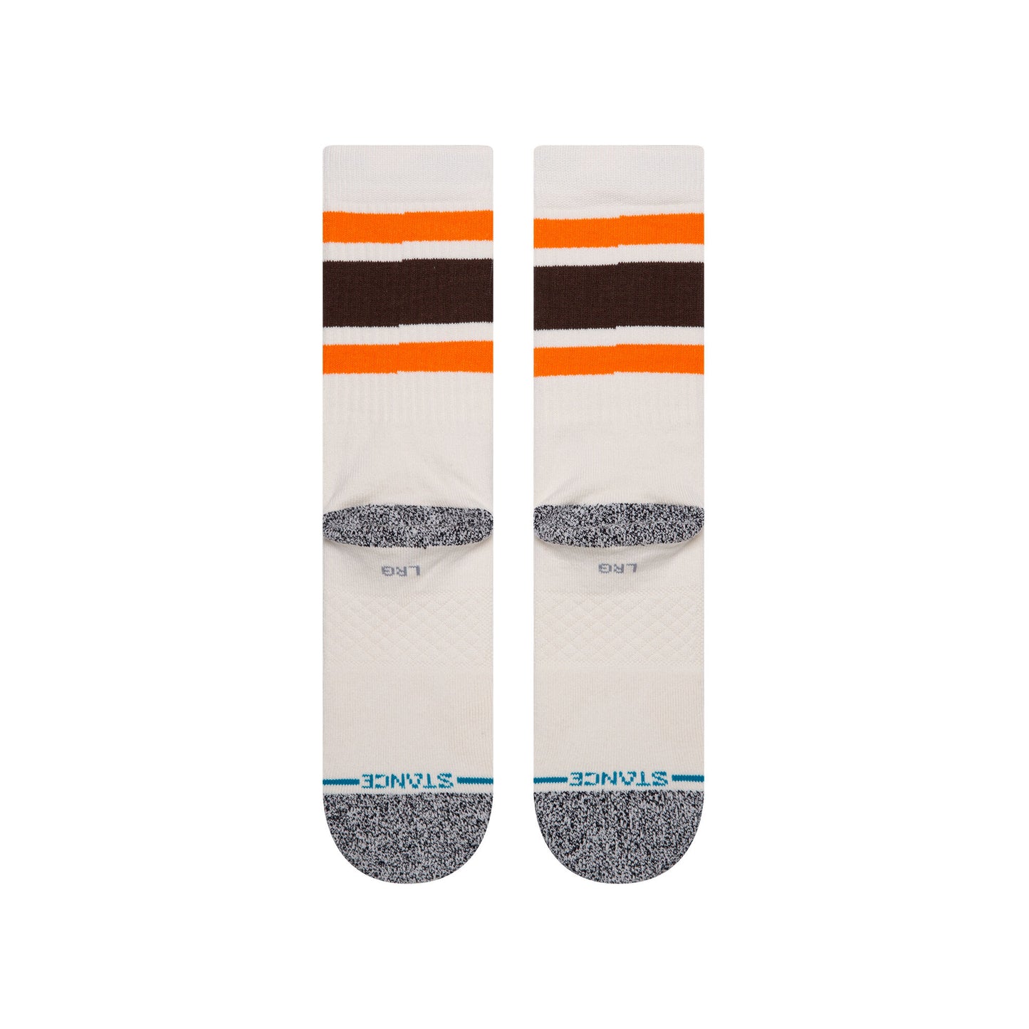 Final Sale - Boyd Crew Socks - Off White - LG