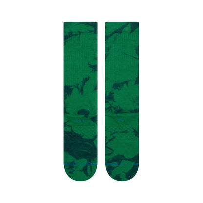 Limpid Crew Socks - Green - LG