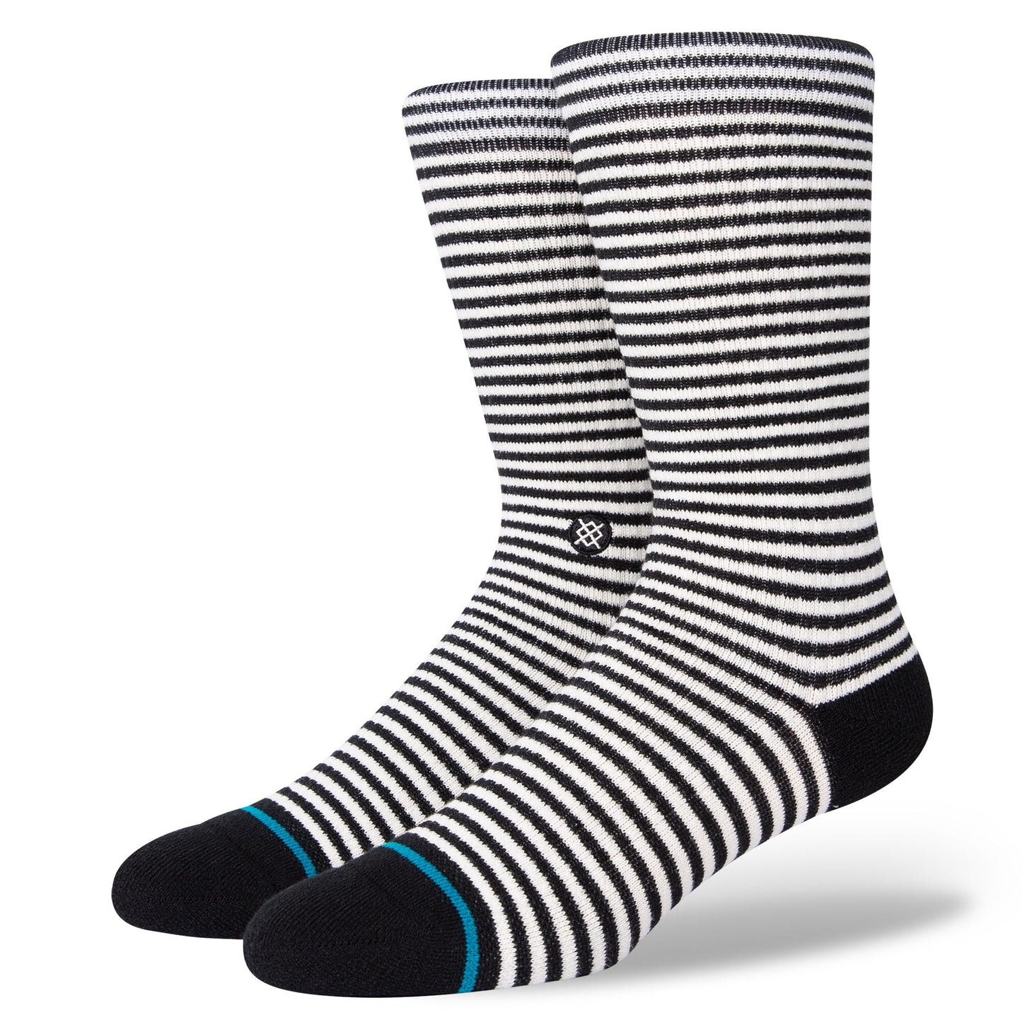 Hyper Stripe Crew Socks