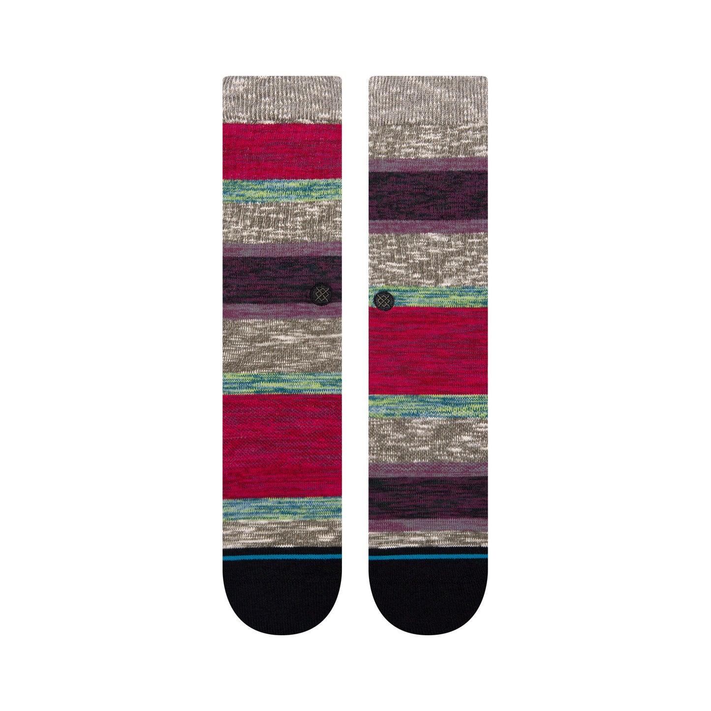 Heartfelt Crew Socks - Multi - Large