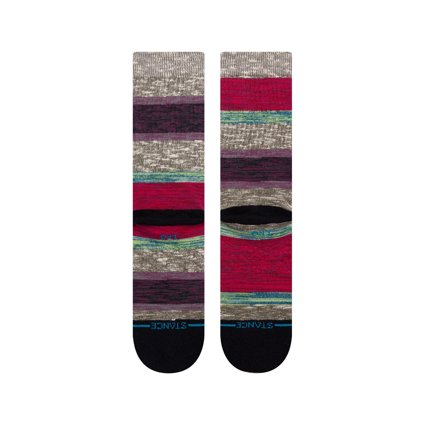 Heartfelt Crew Socks - Multi - Large