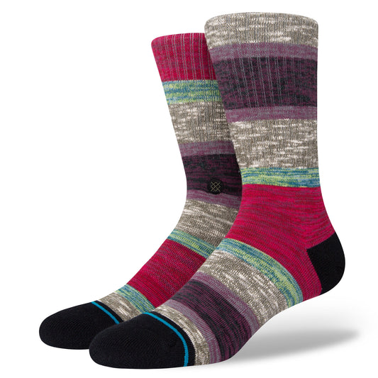 Heartfelt Crew Socks - Multi - Medium