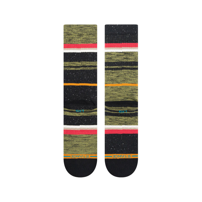 Sleighed Socks - Olive