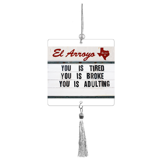 Adulting Car Air Freshener