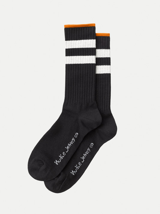 Amundsson Sports Socks - Black/White