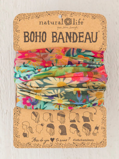 Natural Life Boho Bandeau - Wildflower Border