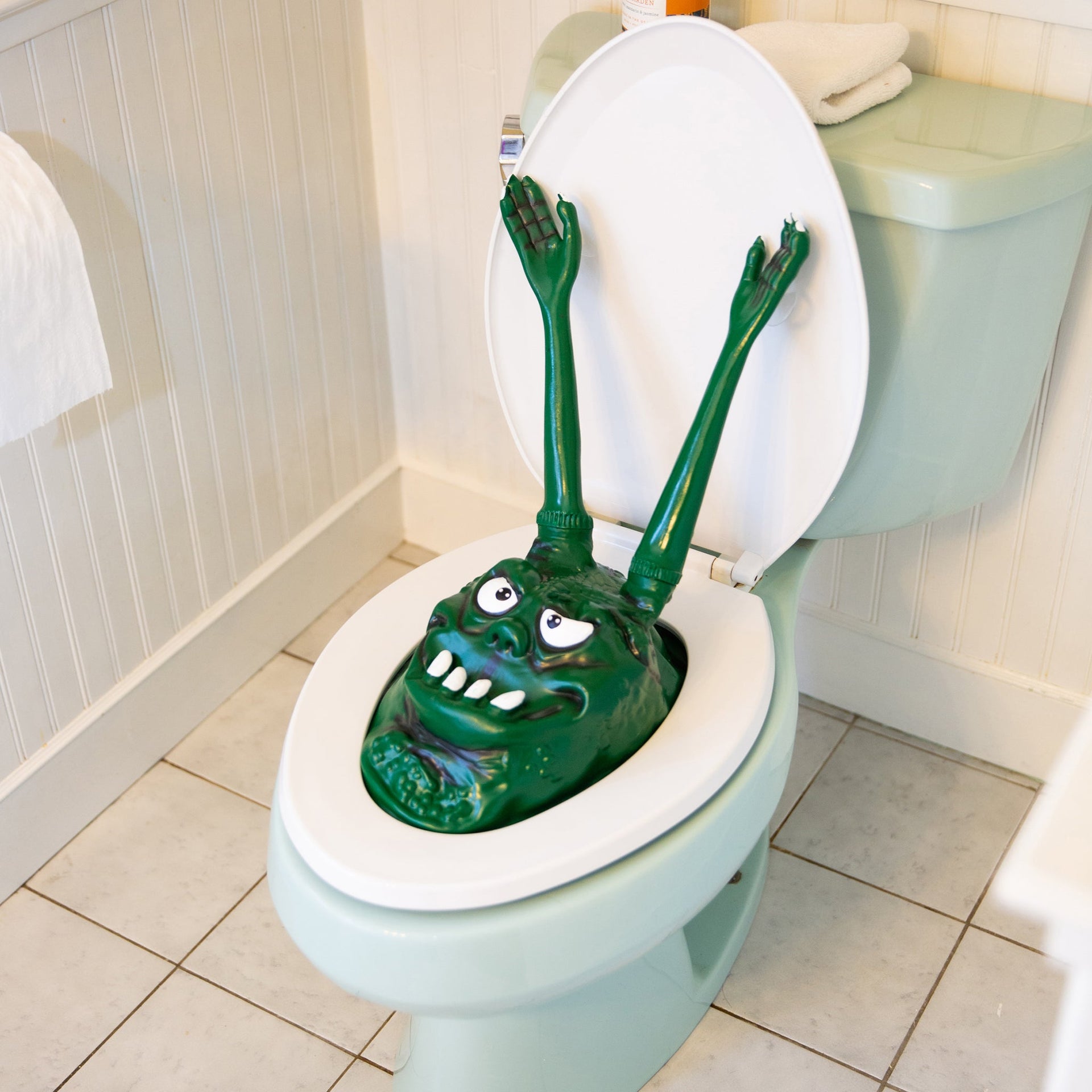 BigMouth Toilet Snake, Green, Small