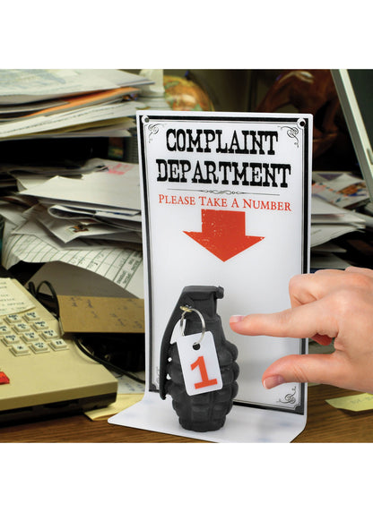 The Complaint Department Sign