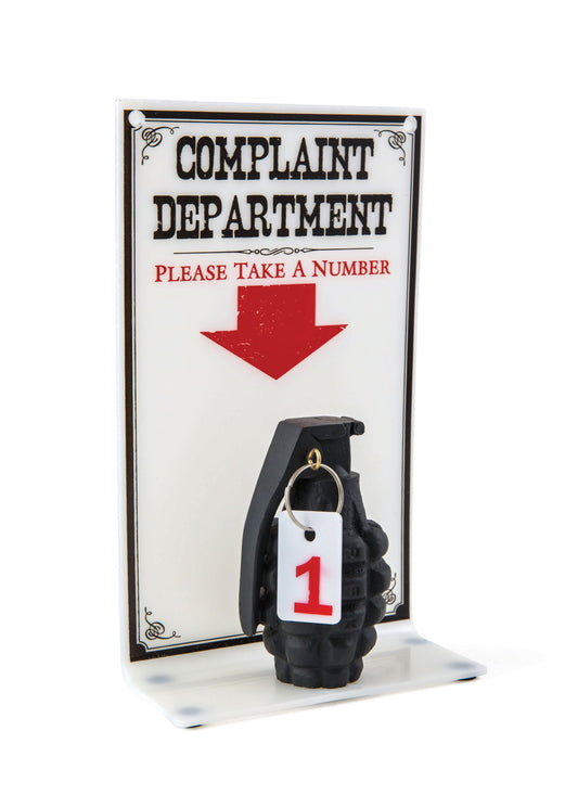 The Complaint Department Sign