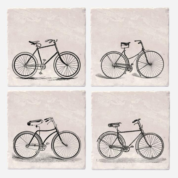 Old-Timey Bicycle Coasters