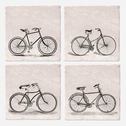 Old-Timey Bicycle Coasters
