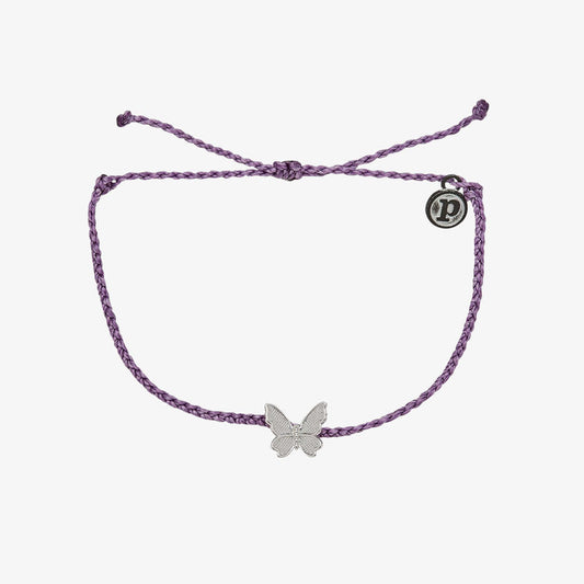 Butterfly in Flight Bracelet - Light Purple