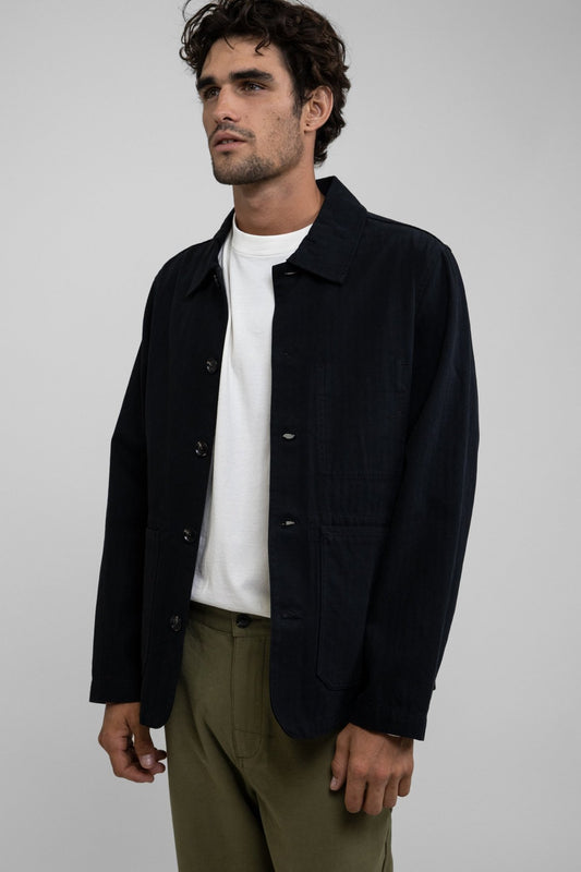 Classic Chore Coat - Vintage Black