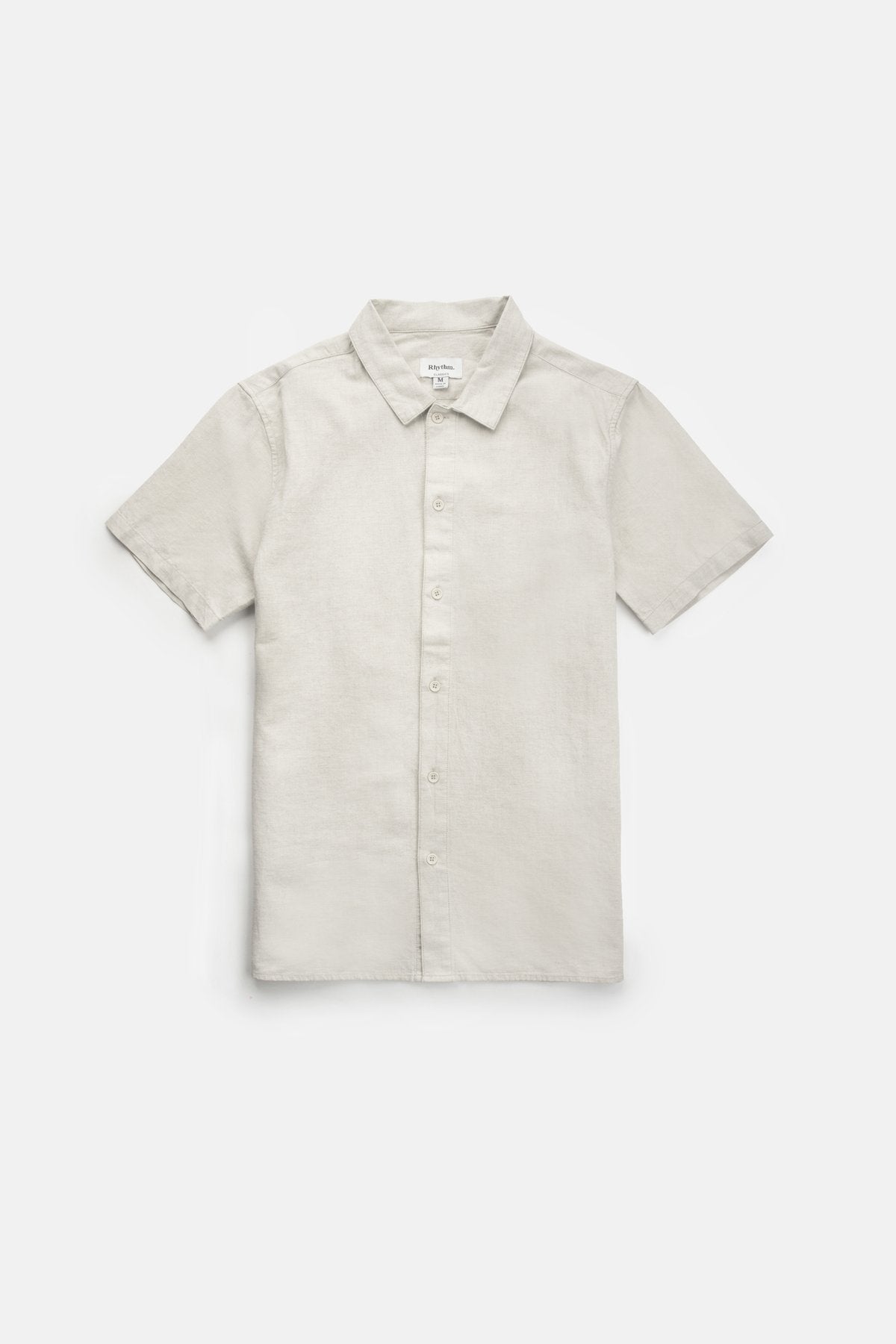 Classic Linen Shirt SS - Sand
