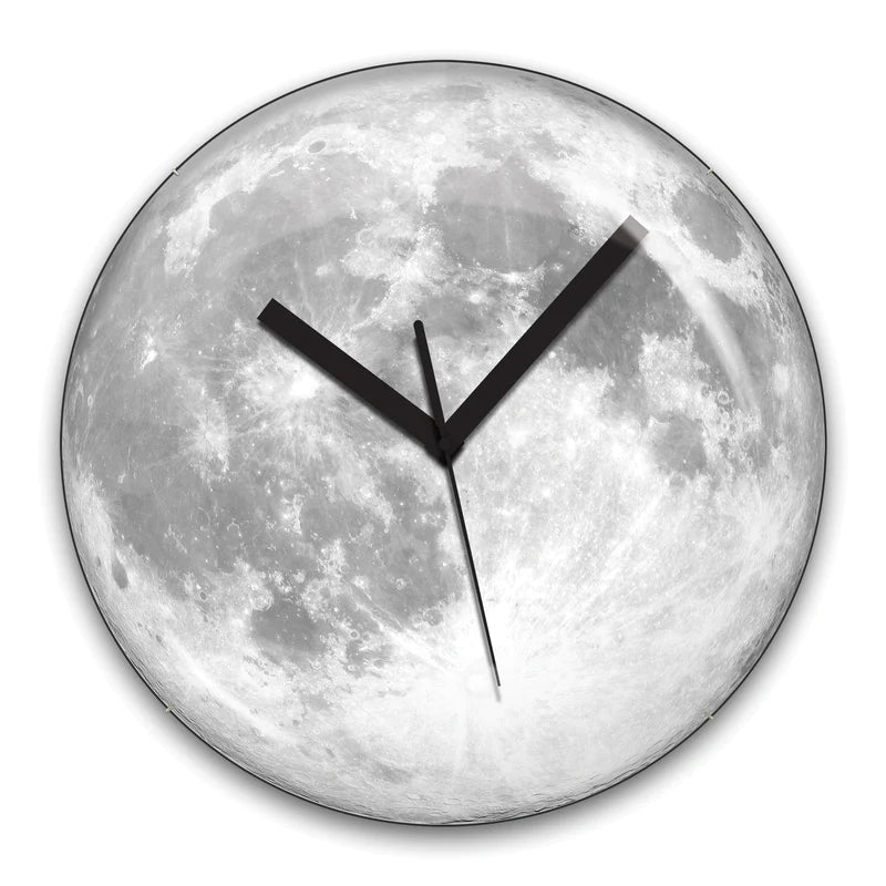 Glow In The Dark Moon Clock