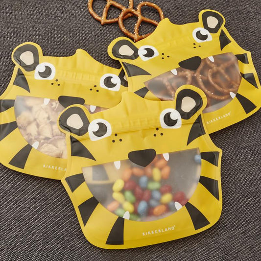 Tiger Zipper Bags