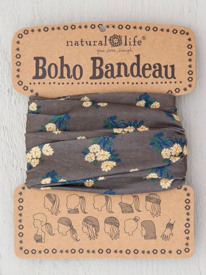 Natural Life Boho Bandeau - Cocoa Daisies