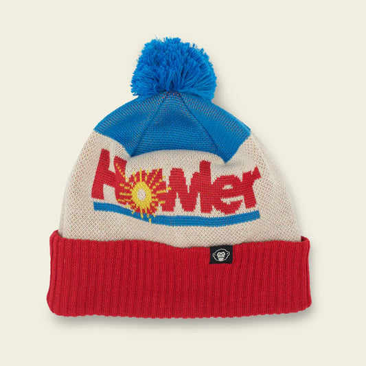 Disco Beanie - Red/White/Blue