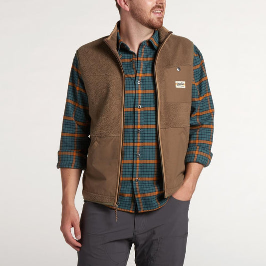 Chisos Fleece Vest - Cedar