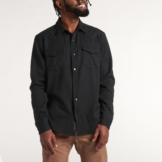 Stockman Stretch Snapshirt - Pavement