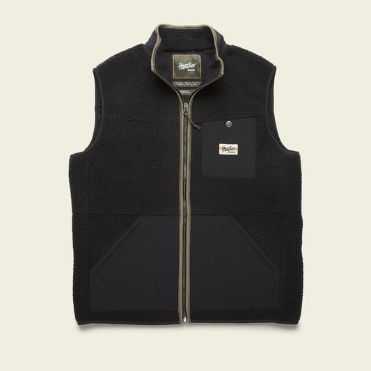 Chisos Fleece Vest - Coal Black