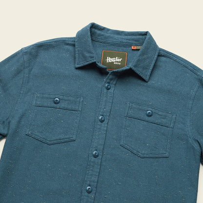 Rodanthe Flannel - Smoked Blue Fleck