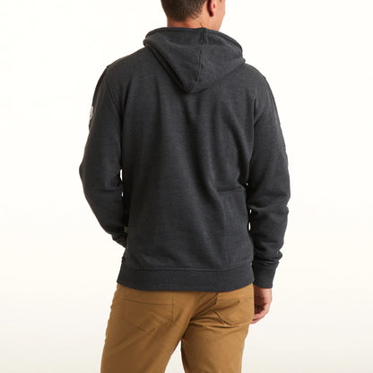 FINAL SALE - Pull Over Hoodie - Distant Forms - Charcoal Heather