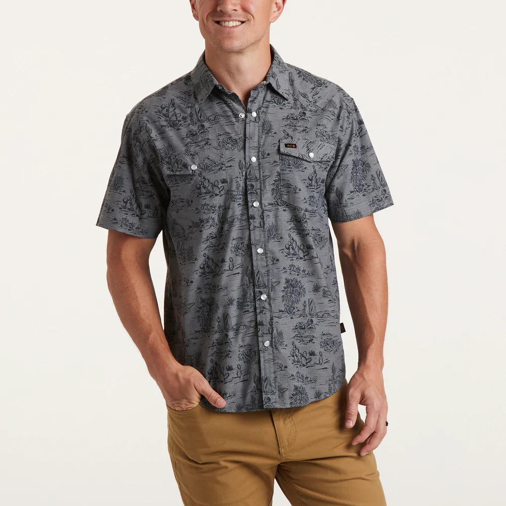 H Bar B Snapshirt - Posse - Carbon