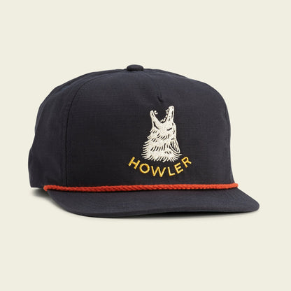 Unstructured Snapback Hats - Howler Coyote: Navy OSFA