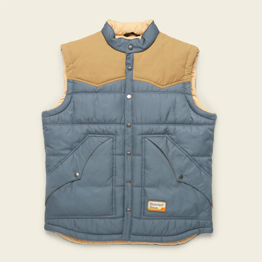 Rounder Vest - Smoked Blue/British Khaki