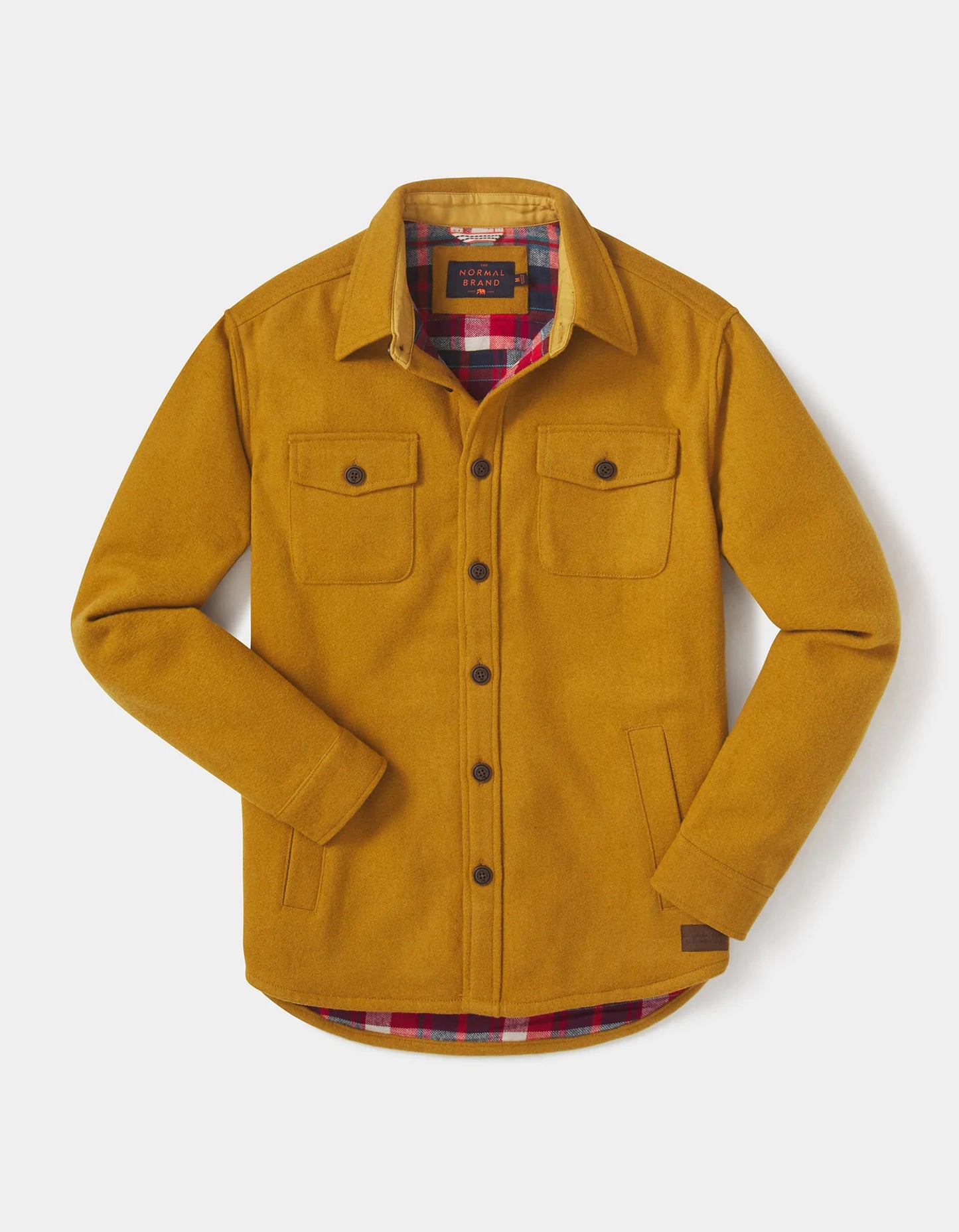 Brightside Flannel Lined Jacket - Yellow