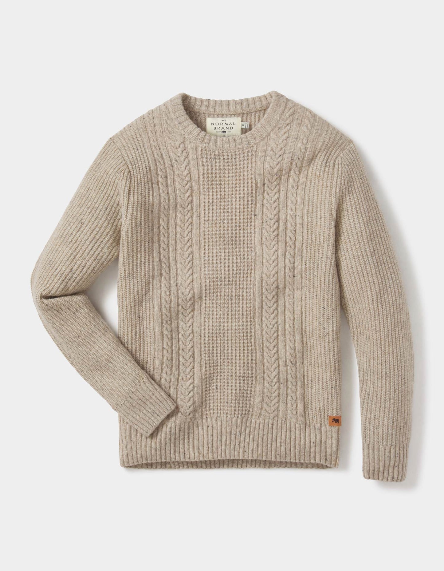 Kennedy Crew Sweater - Stone