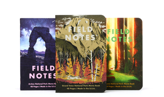 National Parks 3-Pack - Series D: Grand Teton, Arches, Sequoia