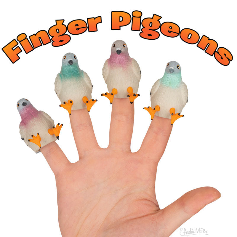 Finger Puppet - Finger Pigeons