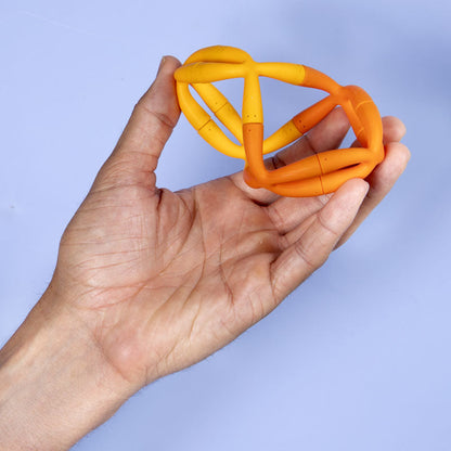 Fleks Flexible Silicone Fidget Magnets - Marigold
