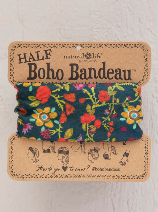 Natural Life Half Bandeau - Forest Flowers