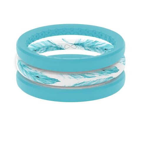 Thin Air Set Feather Ring