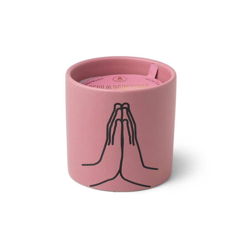 Impressions 5.75 oz Candle - Violet Vanilla "Thankful For You"