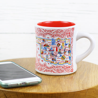 Oklahoma Stoneware Mug