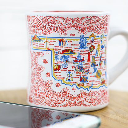 Oklahoma Stoneware Mug