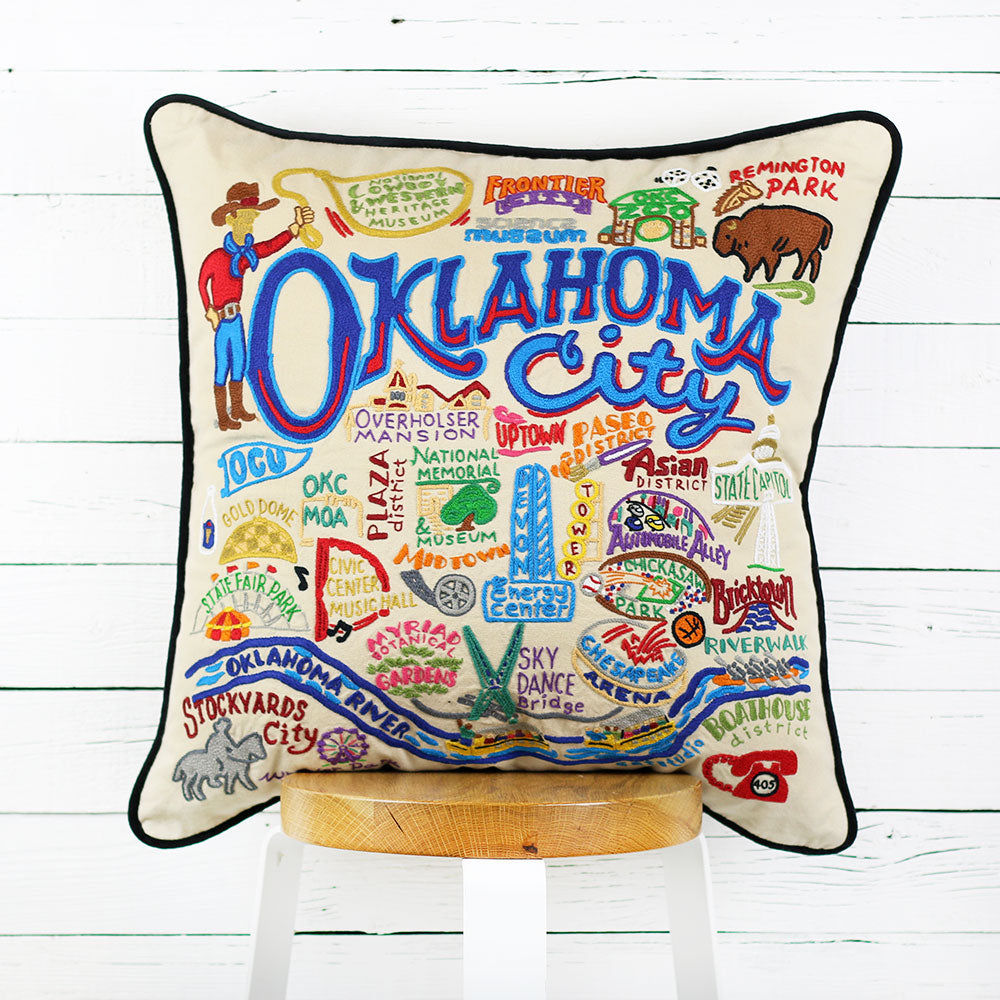 Oklahoma City Pillow