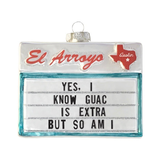 Ornament - Guac Is Extra