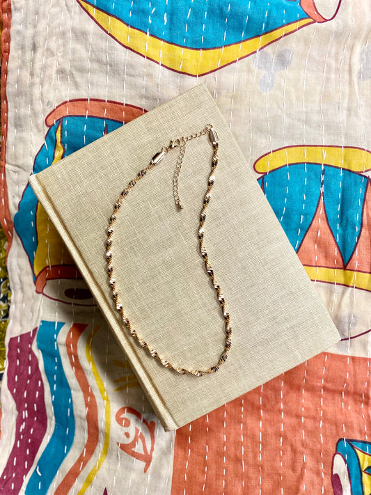 Twisted Snake Chain Necklace