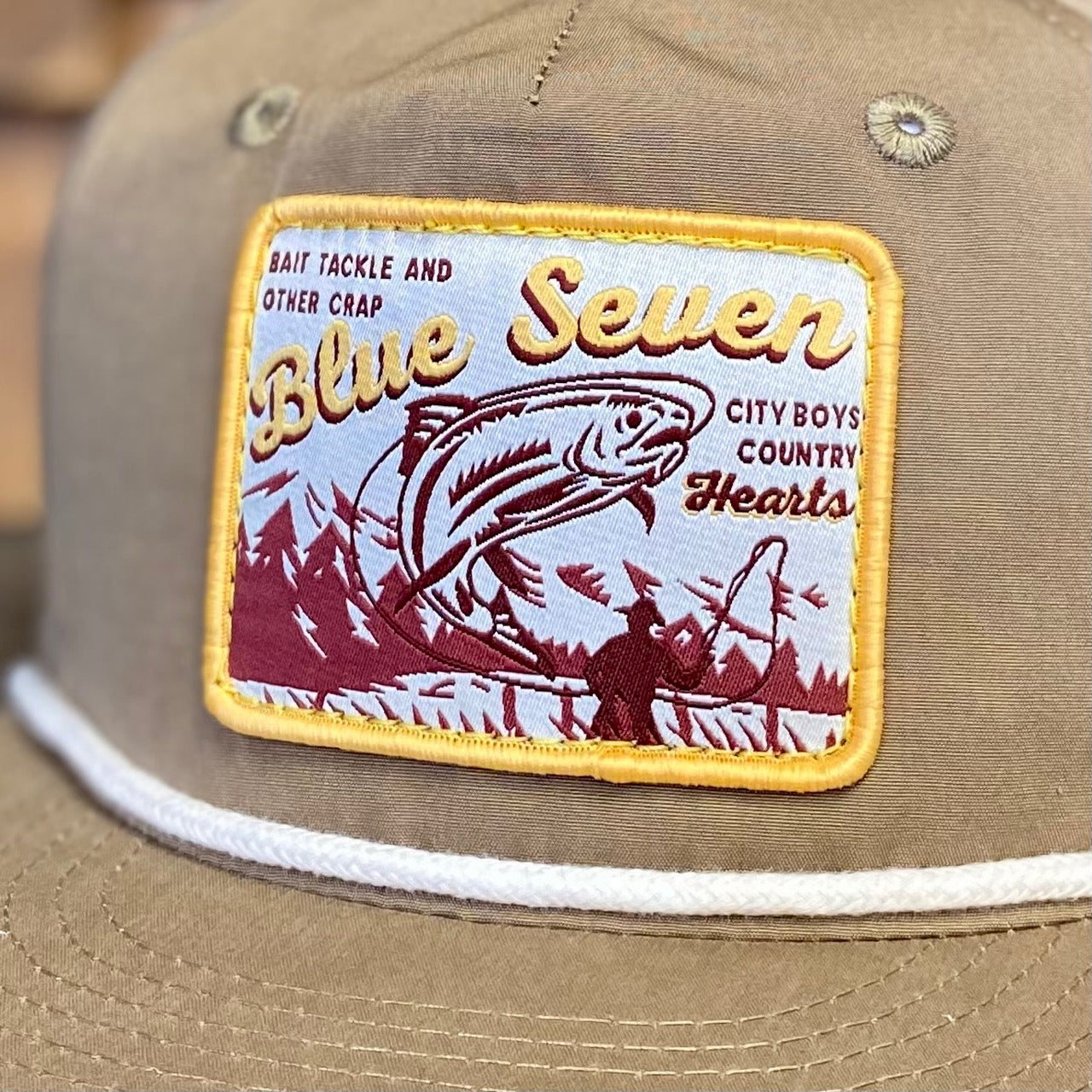 Blue Seven Bait and Crap - Rope Hat