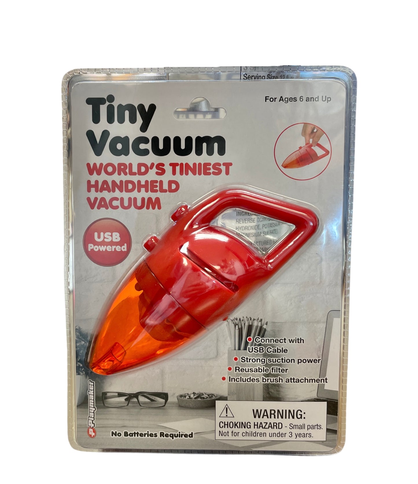 World's Tiniest Vacuum